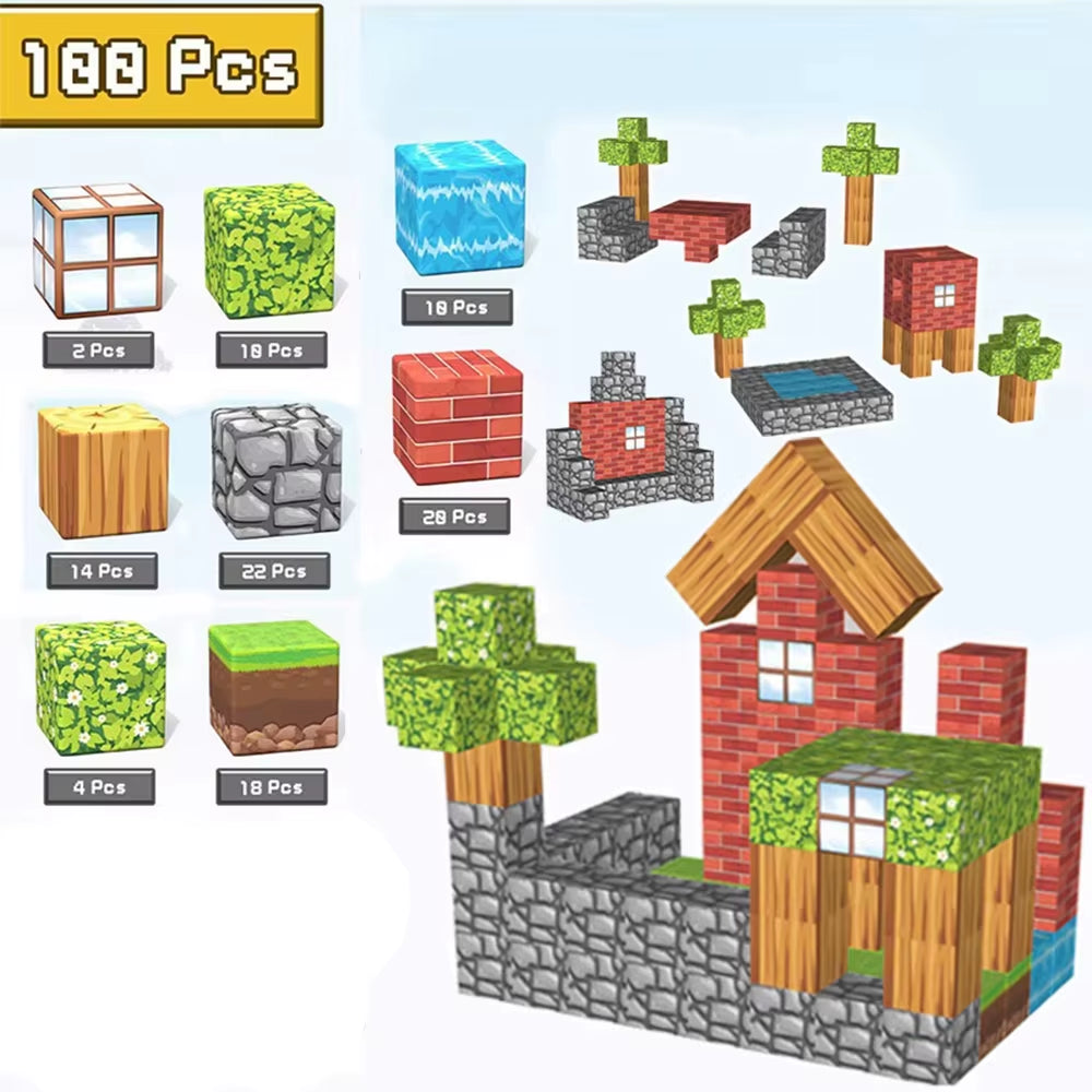 Blockendo Magnetic Building Set